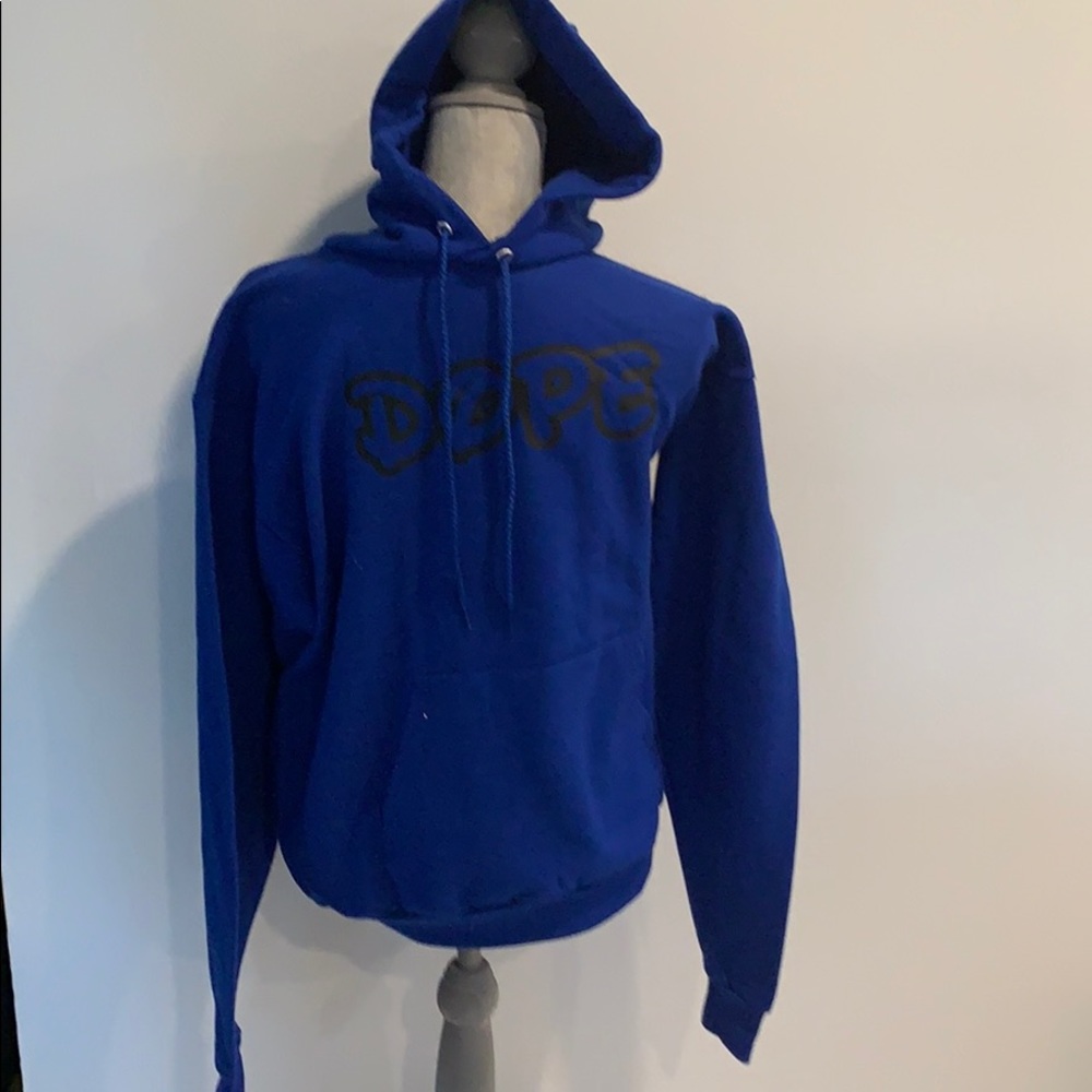 Hanes Hoodie Men’s Blue Size Medium